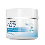 Crema Avon hidratanta pentru fata 3 in 1 cu vitamina E, 100 ml