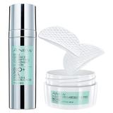 Set cadou Avon Anew Dual Defence: Lotiune-tratament Dual Defence Clarifying 30 ml + Dischete exfoliante Dual Defence 30 buc