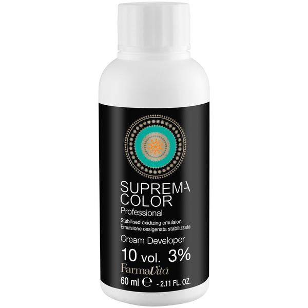 Oxidant Permanent 10 vol. 3% – FarmaVita Suprema Color Professional Cream Developer 10 vol. 3%, 60 ml 3% imagine 2022