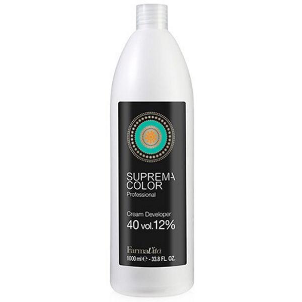 Oxidant Permanent 40 vol. 12% – FarmaVita Suprema Color Professional Cream Developer 40 vol. 12%, 1000 ml esteto.ro