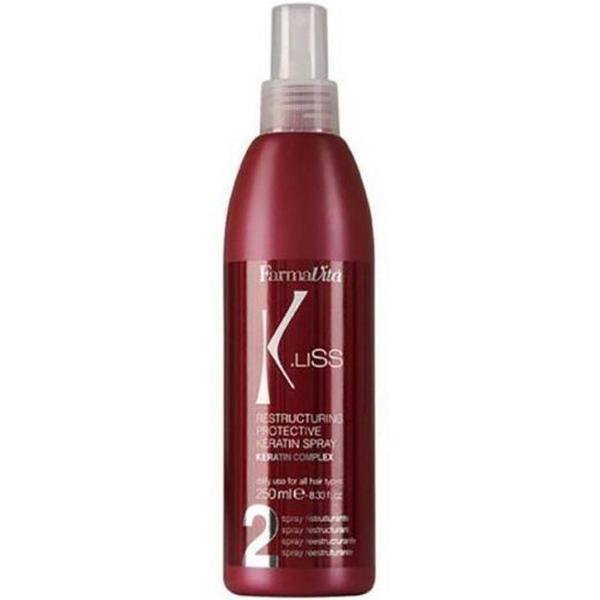 Spray Restructurant Protectiv cu Keratina - FarmaVita K.Liss Restructuring Protective Keratin Spray, 250 ml