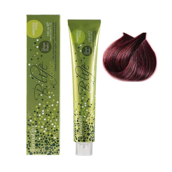 Vopsea Demi-permanenta - FarmaVita B. Life Color, nuanta 6.62 Dark Red Violet Blonde, 100 ml