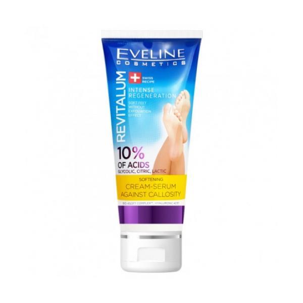 Crema pentru picioare,Eveline Cosmetics, Revitalum, 10% Of Acids, 75 ml esteto.ro