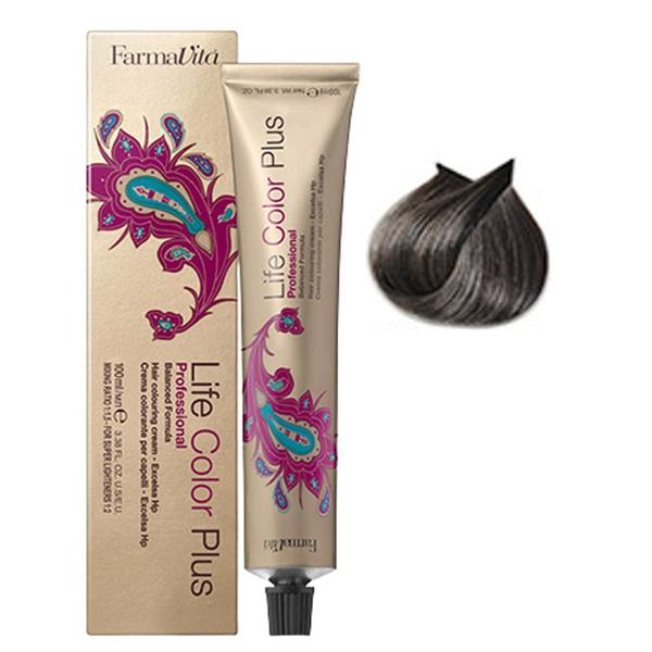 Vopsea Permanenta – FarmaVita Life Color Plus Professional, nuanta 6.1 Dark Ash Blonde, 100 ml esteto imagine noua