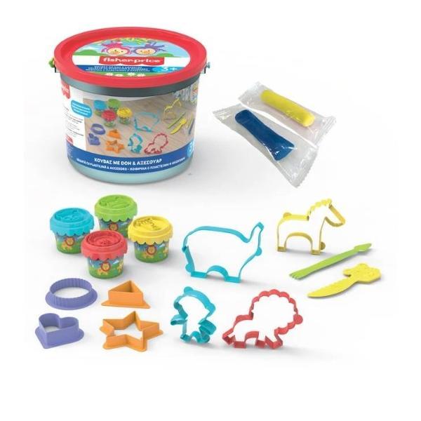 Set creativ galetusa cu plastilina si accesorii incluse, +3 ani