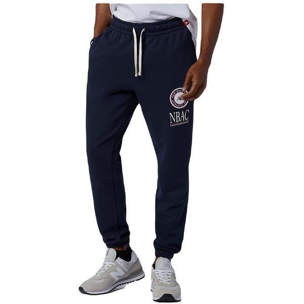 Pantaloni barbati new balance essentials athletic club mp13509-ecl, xxl, albastru