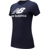 Tricou femei New Balance Essentials Stack WT91546-ECL, XL, Albastru