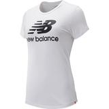 Tricou femei New Balance Stacked Logo WT91546-WK, XS, Alb