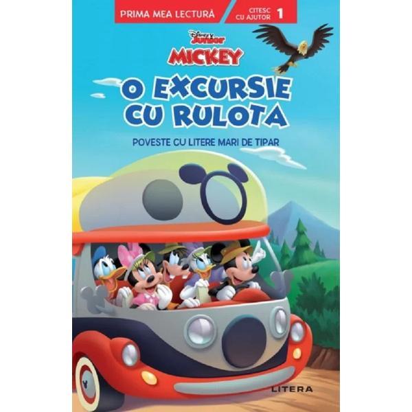 Disney. mickey: o excursie cu rulota, editura litera