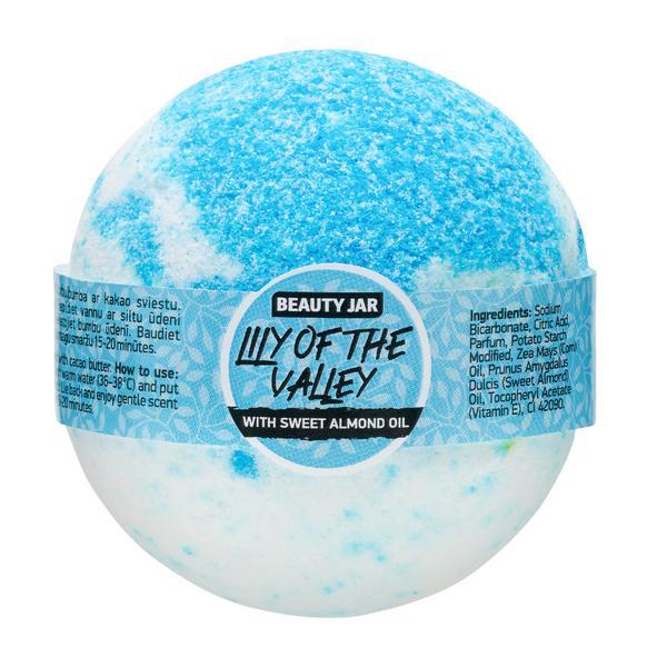 Bila de baie cu parfum de lacramioare, ulei de migdale si vitamina e, beauty jar, 150g