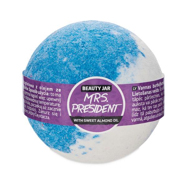 Bila de baie cu parfum natural, ulei de migdale si vitamina e, mrs. president, beauty jar, 150g