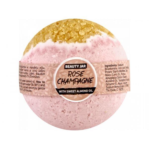 Bila de baie efervescenta cu sampanie, rose champagne, beauty jar, 150g