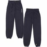 Pantaloni femei Converse Embroided 10022004-001, XL, Negru