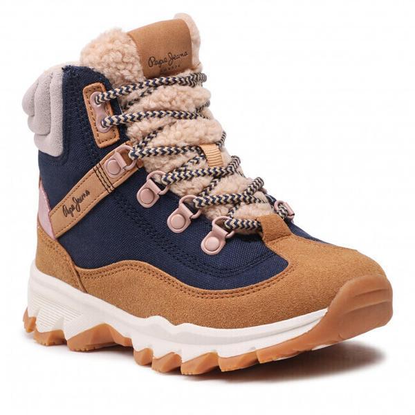 Ghete copii pepe jeans peak trail pgs50173-859, 37, multicolor