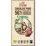 Ciocolata neagra BIO 56%, caco, Chocolates Sole, 100g
