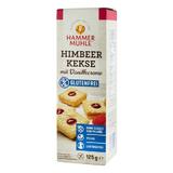 Biscuiti cu zmeura si crema de vanilie Hammer Muhle, 125 g