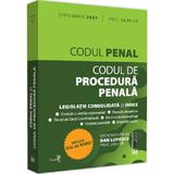 Codul penal. Codul de procedura penala Septembrie 2021 - Dan Lupascu, editura Universul Juridic