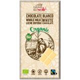Ciocolata alba BIO, Chocolates Sole 100 g 