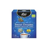 Ceai BIO vise placute cu honeybush, radacina de valeriana si rooibos, 12 plicuri Yogi Tea 21.6 g
