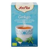 Ceai bio Ginkgo, 17 pliculete Yogi Tea 30.6 g