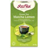 Ceai Bio Verde cu matcha si lamaie, 17 pliculete Yogi Tea 30.6g