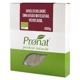 Gris Bio din grau integral veritabil, 600g