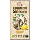 Ciocolata bio cu lamaie 56 la suta cacao, Chocolates Sole, 100 g 