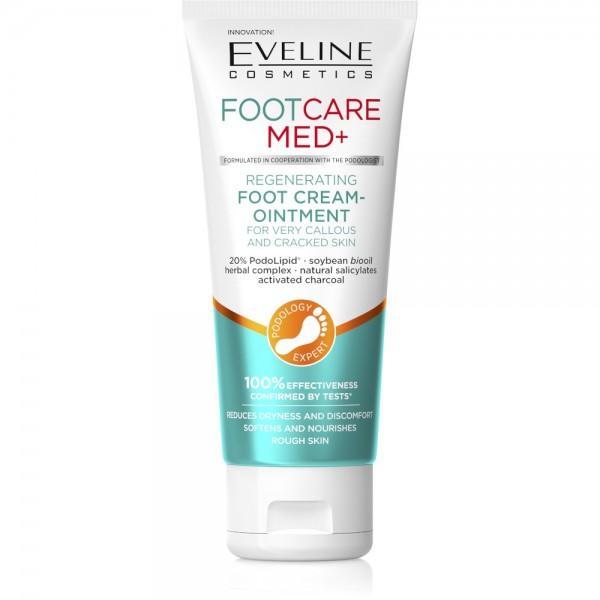 Crema unguent pentru picioare, Eveline Cosmetics, Food Care Med+, 100 ml 100 imagine 2022