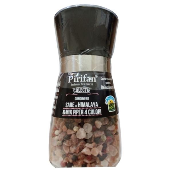 SHORT LIFE - Condimente Sare de Himalaya si Piper in 4 Culori Pirifan, 500g
