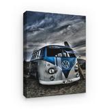 Tablou Canvas Masini - Volkswagen la Plaja, 60 x 40 cm