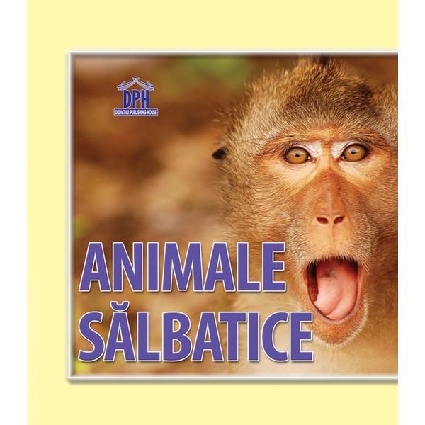Animale salbatice - Carte pliata Editura Didactica Publishing House