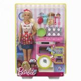 Papusa barbie in bucatarie - Mattel 