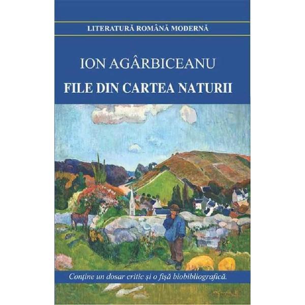 File din cartea naturii - ion agarbiceanu, editura cartex