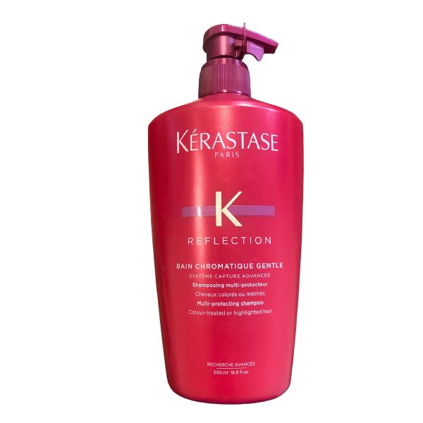 Sampon pentru par vopsit - kerastase reflection bain chromatique gentle multi-protecteur colour-treated or highlighted hair, 500 ml