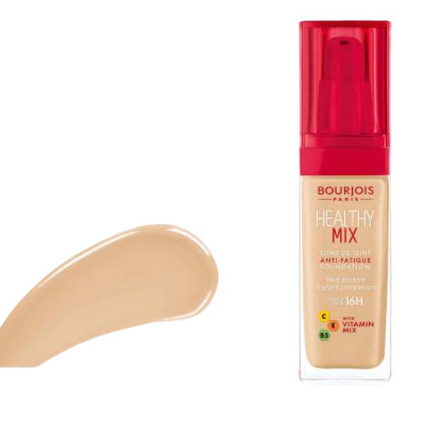 Fond de ten - Bourjois Healthy Mix Anti-Fatigue Foundation, nuanta 52 Vanilla, 30 ml