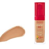 Fond de ten - Bourjois Healthy Mix Anti-Fatigue Foundation, nuanta 57 Dark Tan, 30 ml