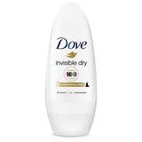 Deodorant Roll-on Antiperspirant - Dove Invisible Dry, 50 ml