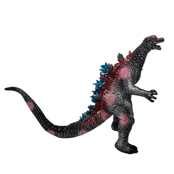 Figurina godzilla de jucarie, cauciuc moale, multicolor, 32x43 cm, m5