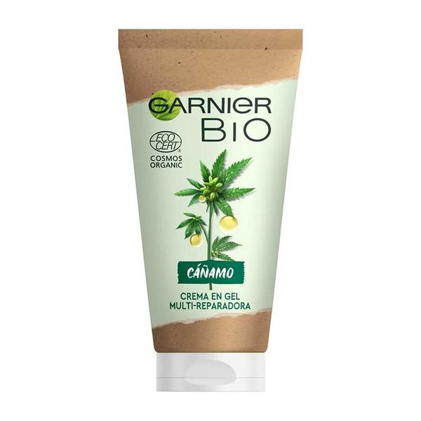 Crema-Gel Faciala Reparatoare – Garnier Bio Crema en Gel Multi-Reparadora Canamo, 50 ml