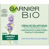 Crema Faciala de Zi cu Lavanda - Garnier Bio Crema de Dia Anti-Edad Lavanda, 50 ml