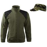 Jacheta military din fleece barbati + sapca camuflaj, mar.M