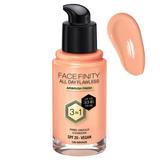 Fond de Ten 3 in 1- Max Factor Face Finity All Day Flawless 3 in 1 Foundation SPF 20, nuanta C80 Bronze, 30 ml