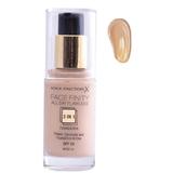 Fond de Ten 3 in 1- Max Factor Face Finity All Day Flawless 3 in 1 Foundation SPF 20, nuanta 55 Beige, 30 ml