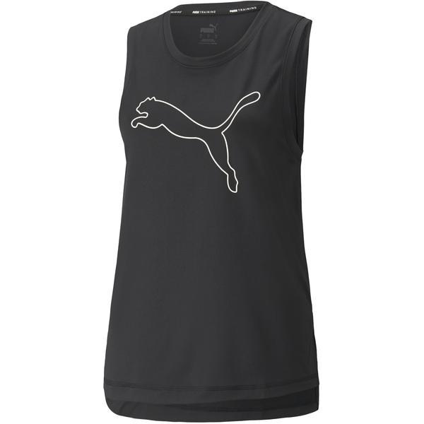 Maiou femei puma train favorite cat muscle tank 52025656, l, negru