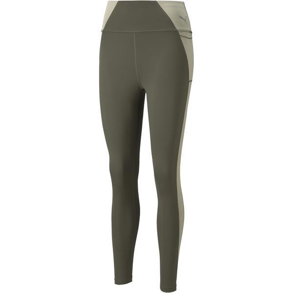 Colanti femei puma evostripe high waist 7/8 58915844, s, verde