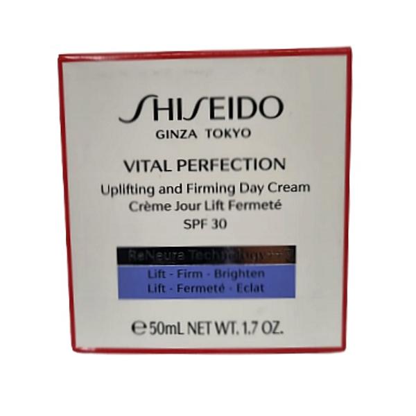 Crema de Zi pentru Fermitate cu SPF30 – Shiseido Vital Perfection Uplifting and Firming Day Cream SPF30, 50 ml esteto.ro imagine noua