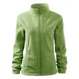 Hanorac dama, din fleece, verde iarba, mar.XL