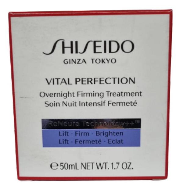 Tratament Crema de Noapte pentru Fermitate – Shiseido Vital Perfection Overnight Firming Treatment, 50 ml