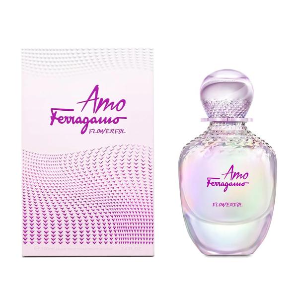 Apa de Parfum Salvatore Ferragamo Amo Flowerful, Femei, 50 ml Amo