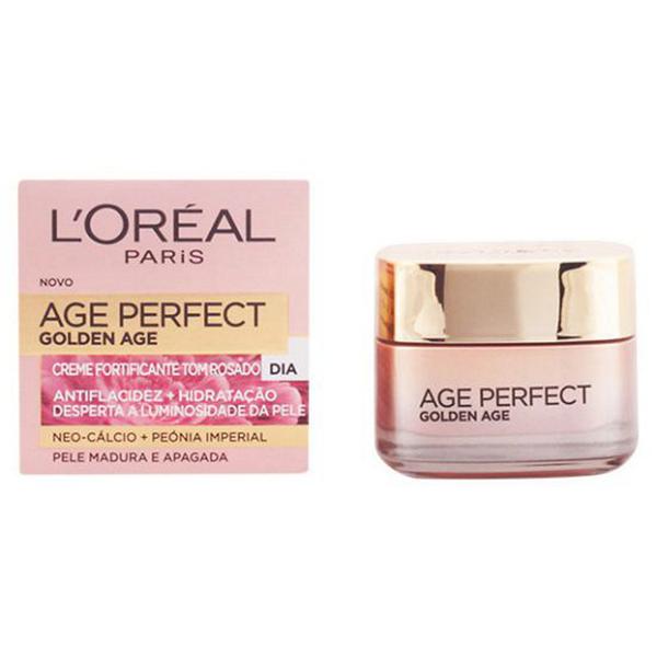 Crema de Zi Fortifianta pentru Ten Matur – L'Oreal Paris Age Perfect Golden Age Creme Fortificante Tom Rosado Dia, 50 ml Age imagine 2022